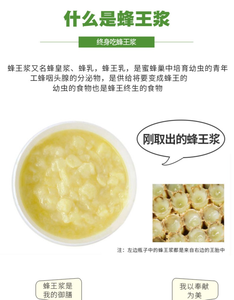 王巢蜂皇浆纯正天然油菜花蜜 500g