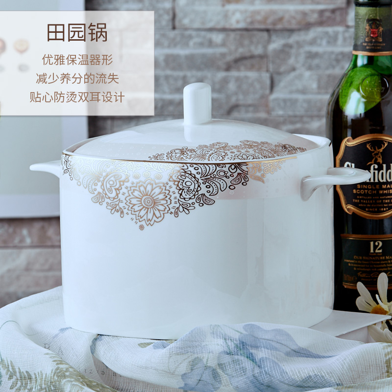 European household ipads porcelain tableware suit to use dishes western - style tableware contracted dishes suit to use chopsticks ceramic tableware