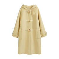 Желтая куртка, зимнее пальто, увеличенная толщина, в стиле Шанель