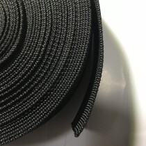 Black Thickened Backpack Strap Nylon Polypropylene Webbing Strap 2 5cm 5cm Width 2 2mm Thick