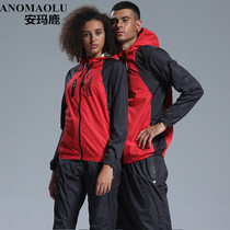 Anma Deer 2019 Cardigan Sweat Men and Womens Suit Sweat Clothing Drop Body Body Body Body Body Sports Sweat Clothing