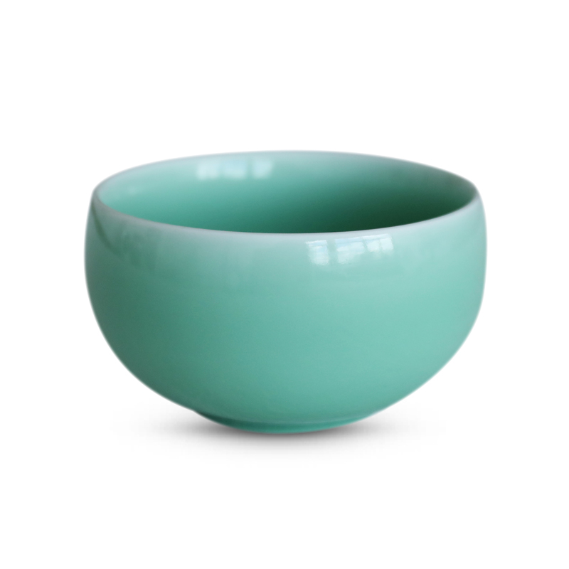 Ocean 's oujiang longquan celadon bowls bowl of rice bowls little Chinese style household ceramics porringer bowl of microwave oven is available