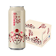 雪花啤酒花脸旦角8度500ml*12听