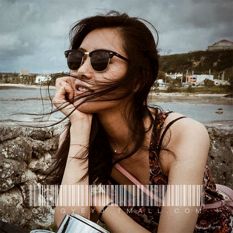 Boomers Sunglasses Female with Myopia Small Face Couple Glasses Lady Fashion Personality Tide Round Face Polarized Sunglasses