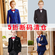 Childrens suit suit boy flower girl dress Korean version of small suit boy piano performance coat autumn and winter