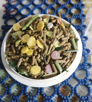 Guinea pig Dutch pig tian geranium grain mixed feed rabbit grain with VC to taste anti-cocks for five catties quality