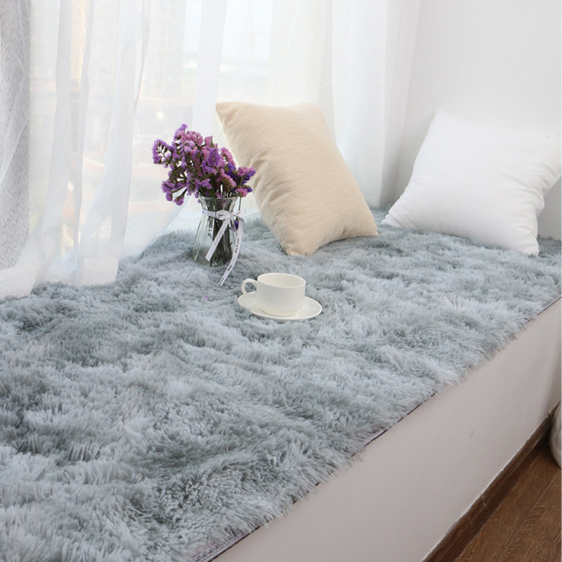 Bay window cushion window sill cushion plush Nordic wind princess bedroom room balcony custom decoration cushion for four seasons