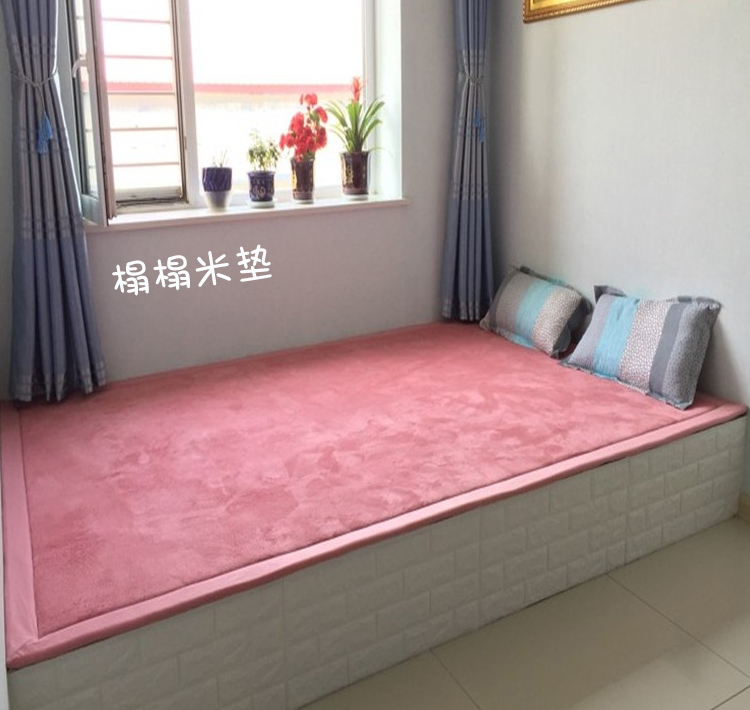 Mầm non dày thảm bé ngủ bò mat tatami mat phòng khách dày mat kang giường mat thả sức đề kháng - Thảm sàn giá thảm nhựa trải sàn
