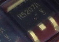 Original imported disassembly original word original code R5207A TO-252 patch MOS tube spot measured 