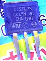 Original imported disassembly machine original word ACST6-7S ACST67S TO-262 in-line field effect tube