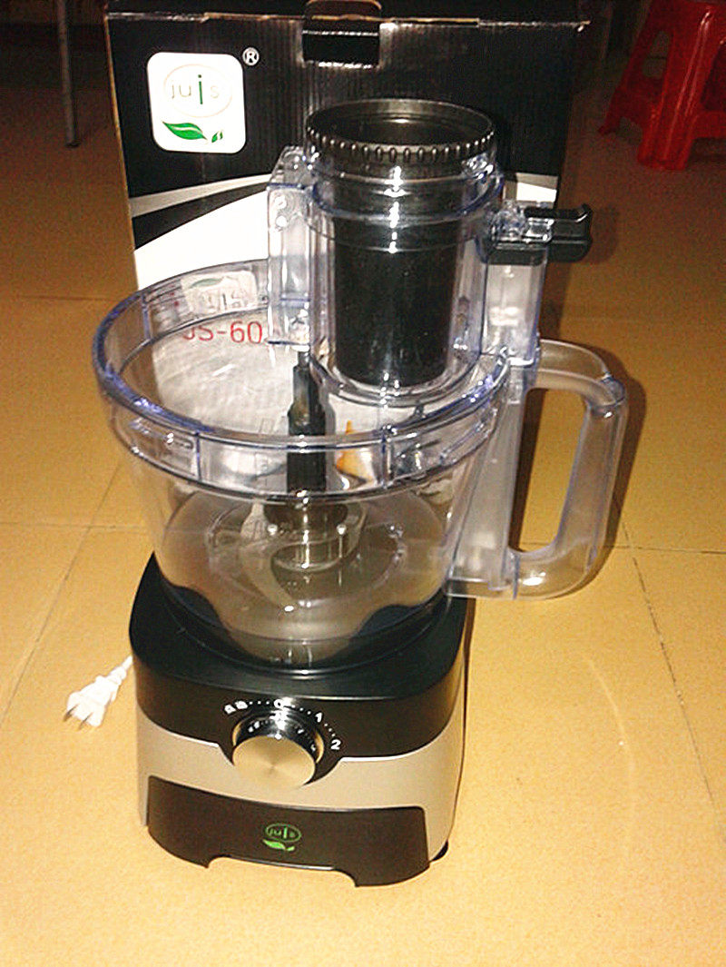 juis Large Capacity Ginger Rotary Cutting Machine Garlic Mud Mud Cooker Electric Fractor