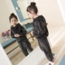 Quần áo bé gái mùa đông 2019 quần áo trẻ em mới cho trẻ em Quần áo nhung hai mặt trẻ em cộng với quần áo thể thao nhung dày đồ bơi bé trai Phù hợp với trẻ em