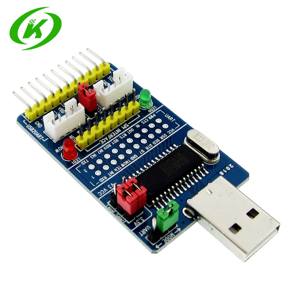 CH341A USB transfer I2C IIC SPI UART TTL ISP game-changer EPP MEM parallel port converter