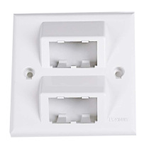 Pan Da (Panduit)86 type Bevel 4-hole panel CFP86S4IWY four-hole module panel