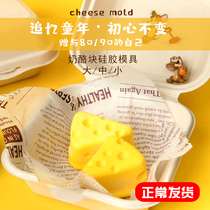 Cat and mouse cheese mousse cake mold DIY cheese cheese block chocolate silicone mold box