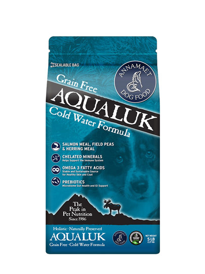 American Annamaet pet dog food low-fat Lyon deep sea ice water salmon whole dog period