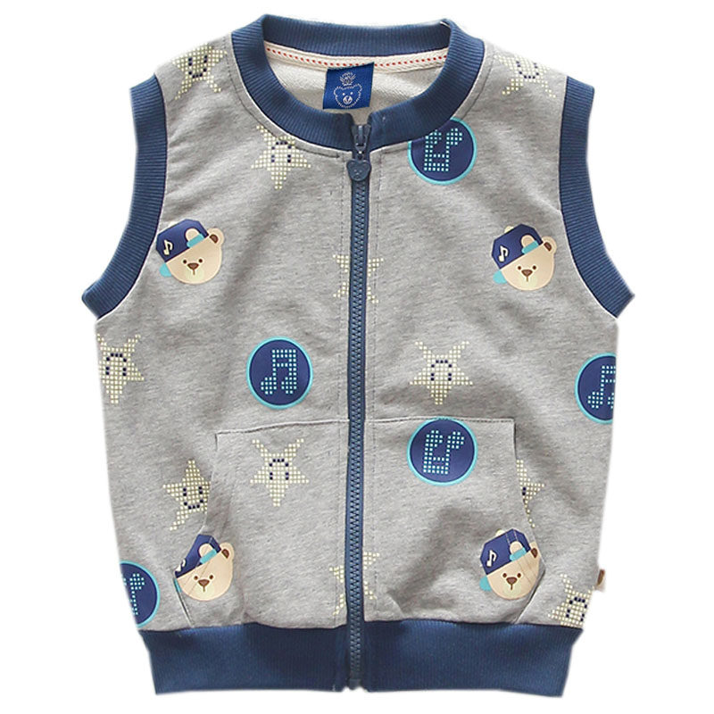 Gilet garcon BRIGHT BEAR BABY en coton - Ref 2067265 Image 12
