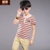 2019 new boy mùa hè set đồ trẻ em giải trí thủy triều mùa hè boy nước ngoài 10 đứa trẻ lớn 15 quần áo trẻ em 12 tuổi - Phù hợp với trẻ em cửa hàng quần áo trẻ em Phù hợp với trẻ em