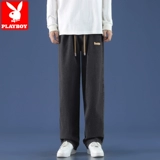 Playboy, демисезонные джинсы, повседневные брюки, свободный прямой крой, оверсайз, в американском стиле