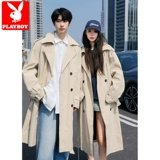 Playboy, плащ, мужской осенний демисезонный комплект, куртка в английском стиле, изысканный стиль, в британском стиле, оверсайз