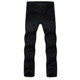 2024 Spring and Summer New Youth Business Stretch Pure Black Jeans Men's Fashion Slim Straight Men's Long Pants