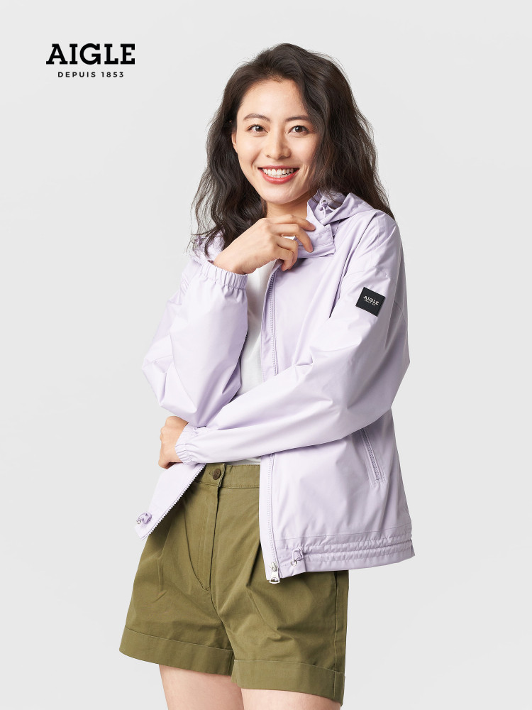 AIGLE 21 year spring summer FALLON women MTD windproof rainproof breathable fashion casual comfort jacket