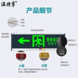 Вывеска для супермаркета, пожарный знак эвакуации, безопасная индикаторная лампа