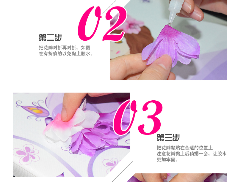 Mẫu giáo tự tay làm vật liệu tự làm gói hoa vẽ hoa sáng tạo dán với khung ảnh tặng quà cho giáo viên thế giới đồ chơi