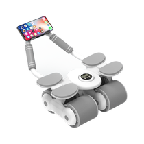 Abdominal Wheel Automatic Rebound 2024 New Four-Wheel Home Slim Belly Roll Abdominal Muscle Magic Sports Fitness Equipment