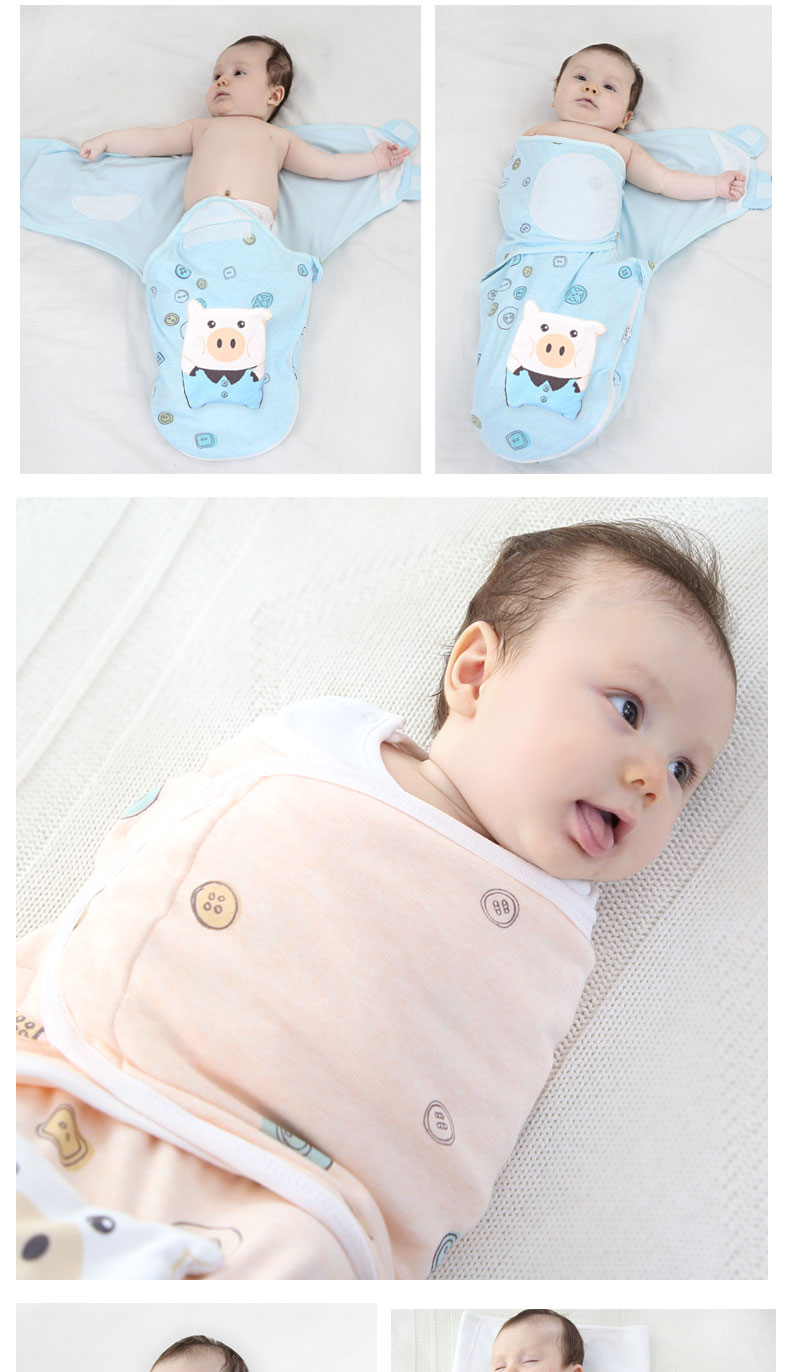 Em bé sơ sinh cầm mùa hè mỏng cotton chống sốc túi ngủ cho trẻ sơ sinh cung cấp khăn túi em bé - Túi ngủ / Mat / Gối / Ded stuff chăn quấn cho bé sơ sinh