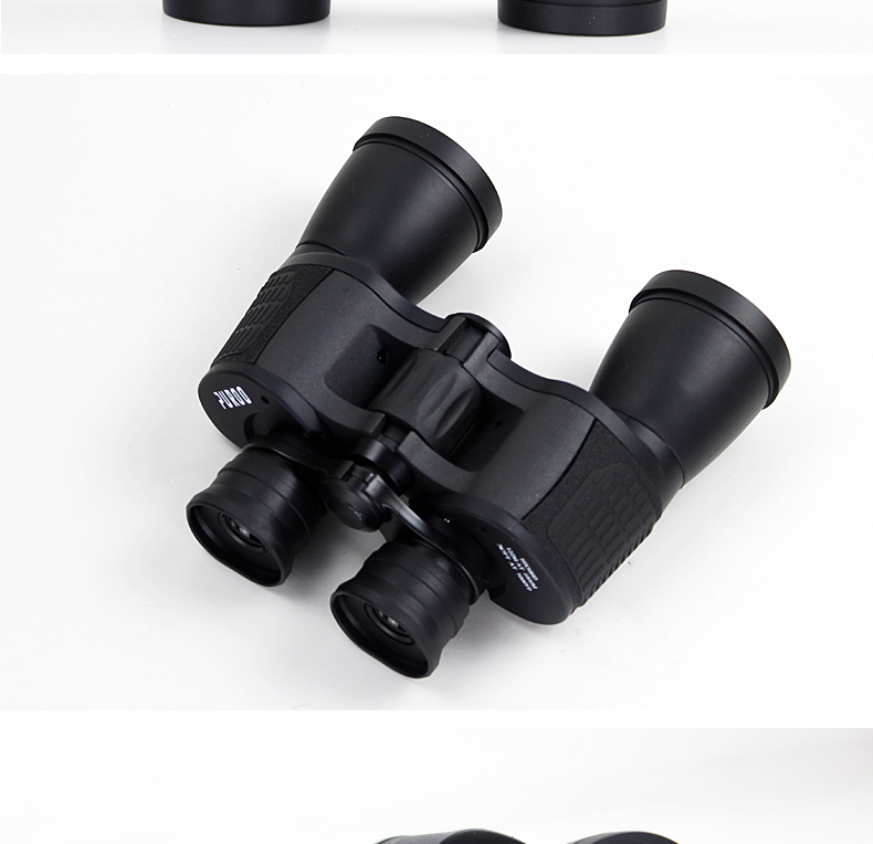 PUROO Puer ống nhòm độ nét cao 10X50 kính nhìn đêm ánh sáng yếu 10 lần ngoài trời chuyên nghiệp 10.000 mét - Kính viễn vọng / Kính / Kính ngoài trời ống nhòm nhìn xuyên tường