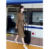 Осенний ретро черный жилет, платье, комплект, 2022, французский стиль, изысканный стиль, яркий броский стиль