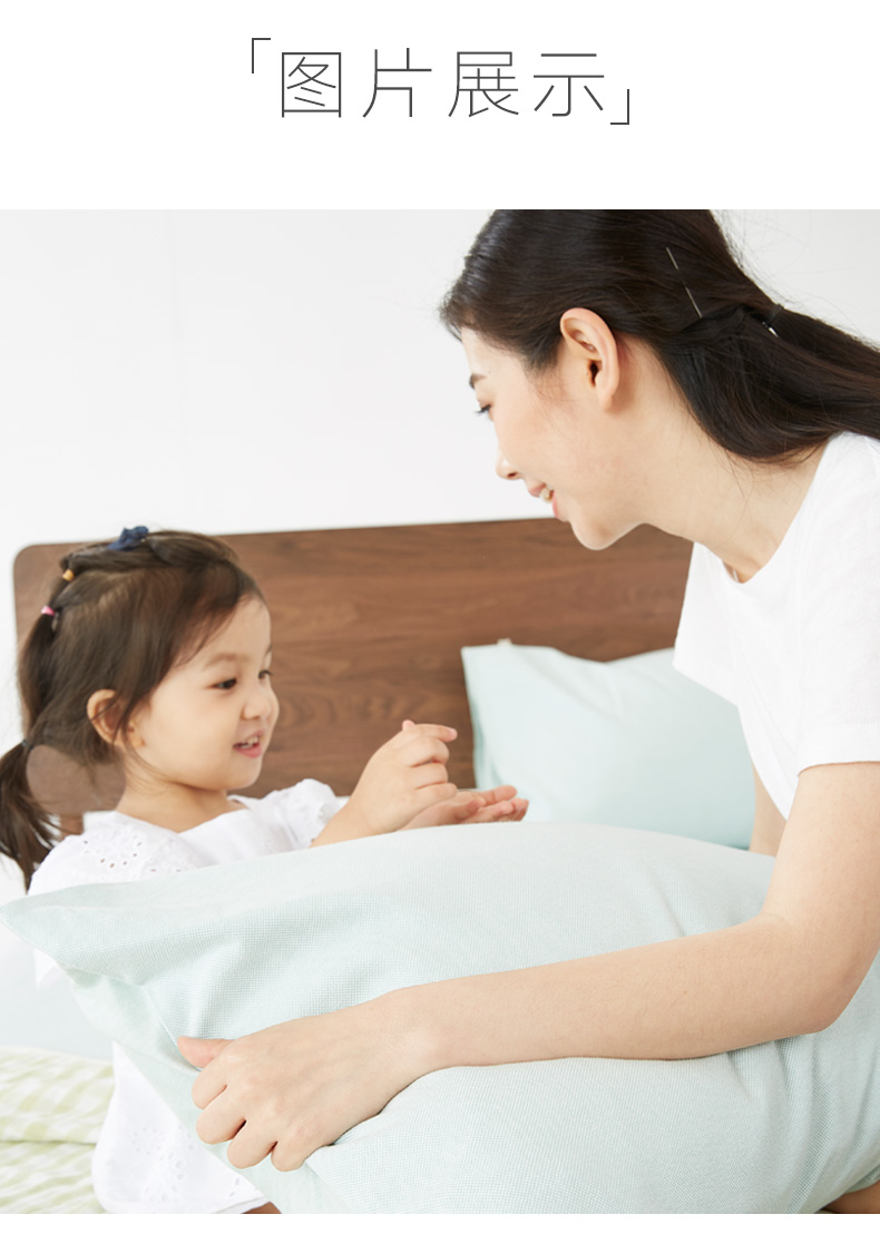 "Nuông chiều" Vỏ gối bằng vải bông Vỏ gối đơn Vỏ bông dày [và Jinsheng] - Gối trường hợp gối bà bầu