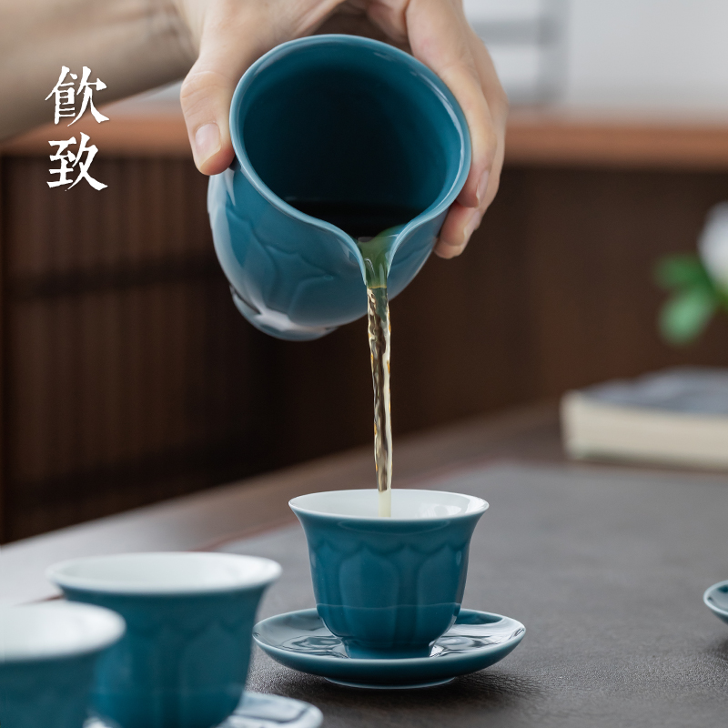Ultimately responds water product jingdezhen high temperature color glaze and fair keller cup from the antique large ceramic points of tea cups