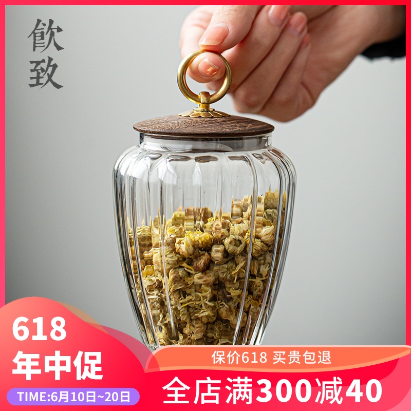 Put the tea drinking glass tea pot to hammer home seal pot with Japanese portable small POTS of tea warehouse inventory