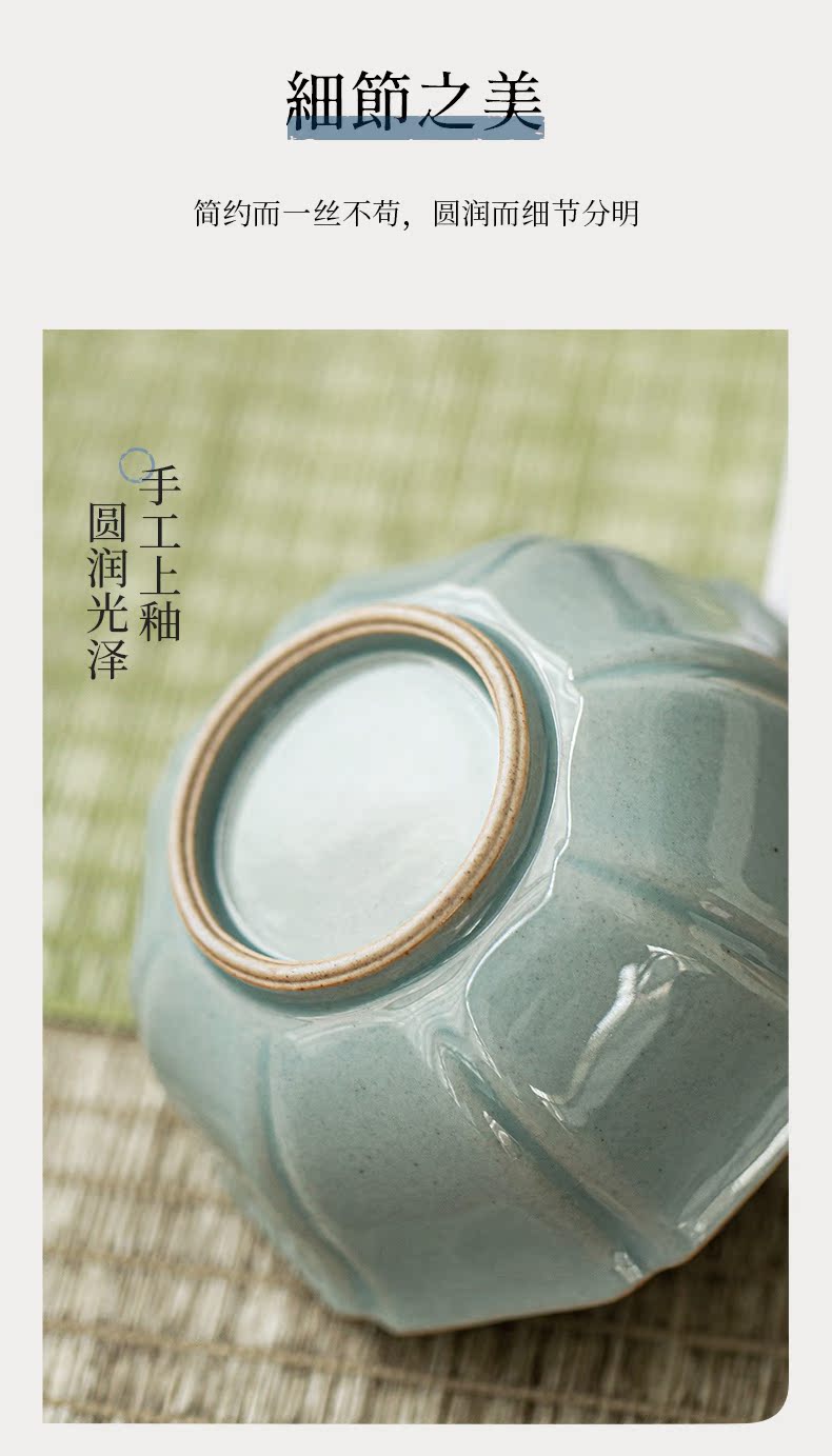 Ultimately responds to jingdezhen hand - made ceramic cups single sample tea cup large antique kung fu master cup single cup tea cup