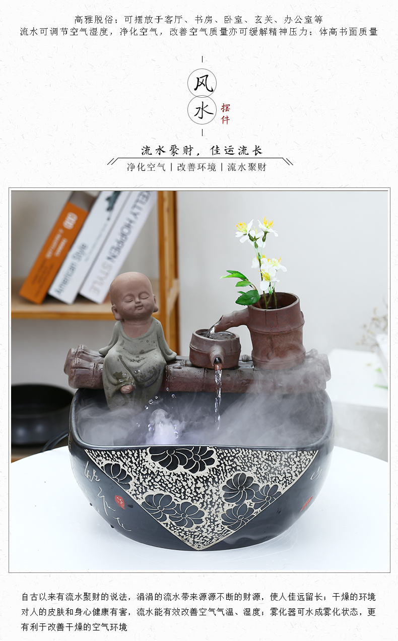 Package mail jingdezhen ceramic aquarium goldfish turtle cylinder water aquarium goldfish bowl creative small sitting room adornment