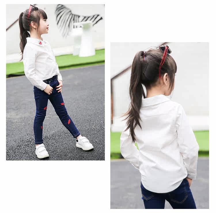 Chemise fille à manche longue - Ref 2086868 Image 25