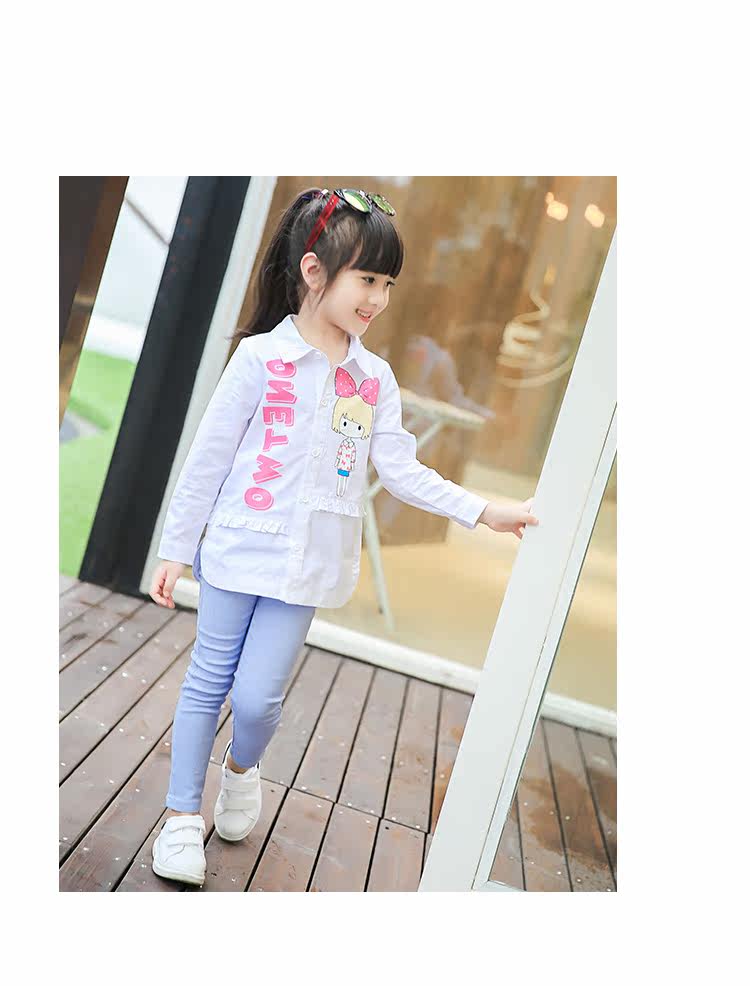 Chemise fille à manche longue - Ref 2085327 Image 24