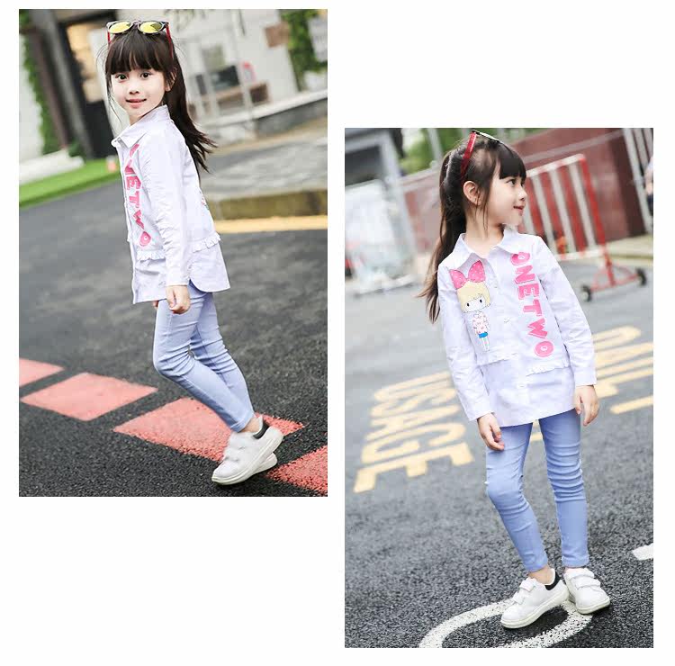 Chemise fille à manche longue - Ref 2085327 Image 26