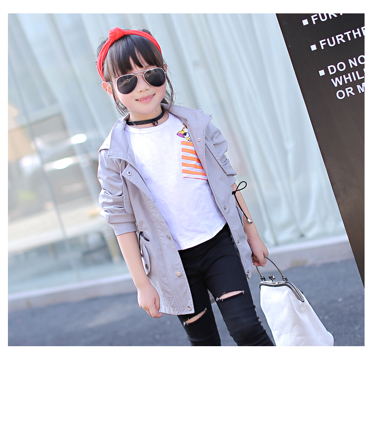 Manteau pour fille - Ref 2162620 Image 22