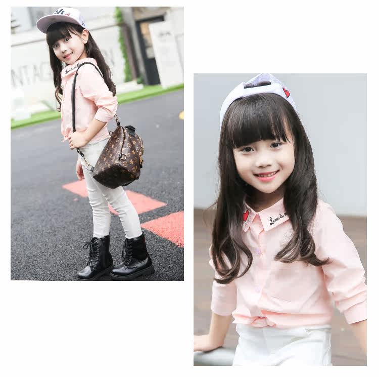 Chemise fille à manche longue - Ref 2086868 Image 21