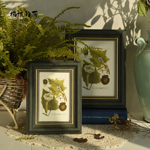 European photo frame setting 5 inch 6 inch 7 inch 8 inch 10 inch 12 inch A4 retro couple photo Home combination