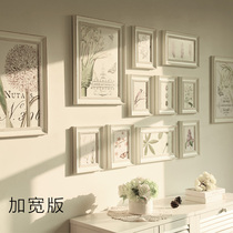 European style retro bedroom living room white wedding photo hanging wall photo frame combination hipster photo wall frame wall