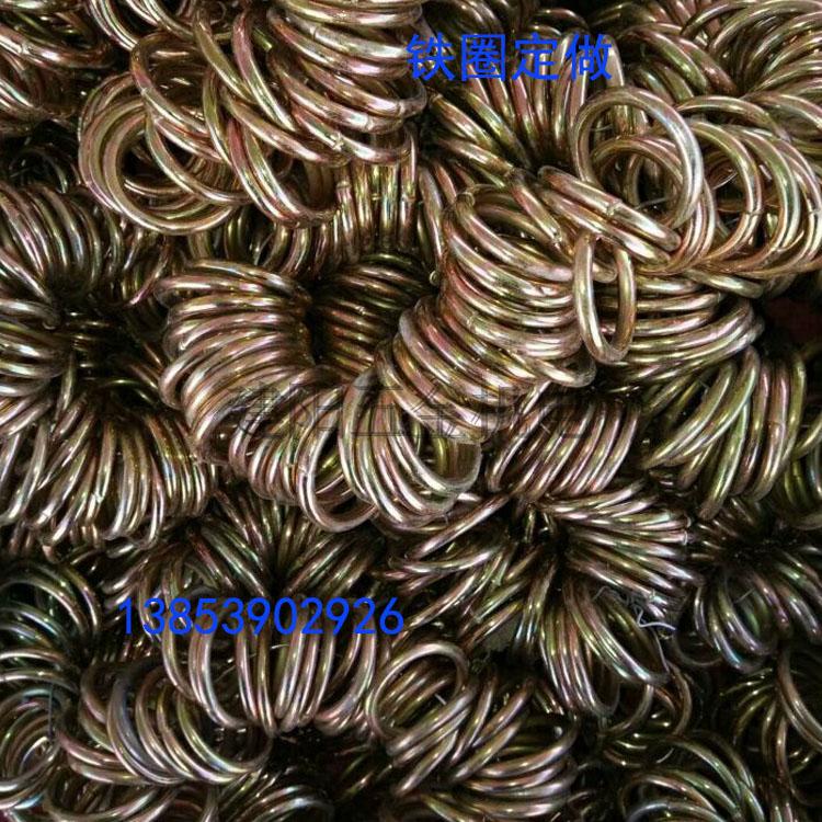 Iron ring Galvanized ring roll iron ring toy circle broom circle pet rope iron ring handmade diy rope net tapestry exclusive