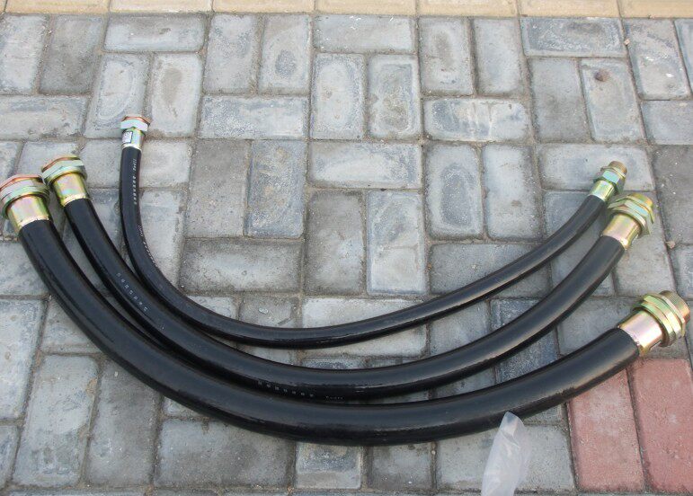 Manufacturer direct BNG 1 2 3 m explosion-proof flexible connection pipe 15 -3000 explosion-proof rubber hose