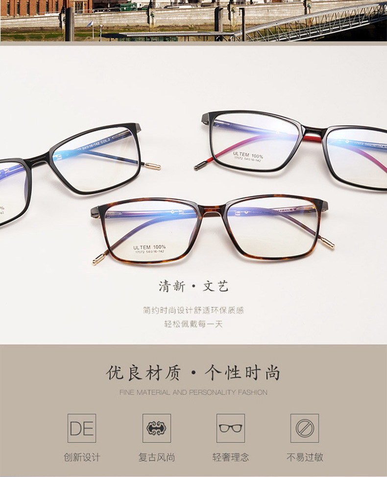 Montures de lunettes en Memoire plastique - Ref 3139490 Image 8