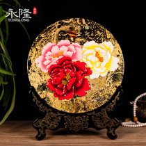 Pingyao handmade lacquerware creative crafts retro Chinese ornaments office living room study art decorations