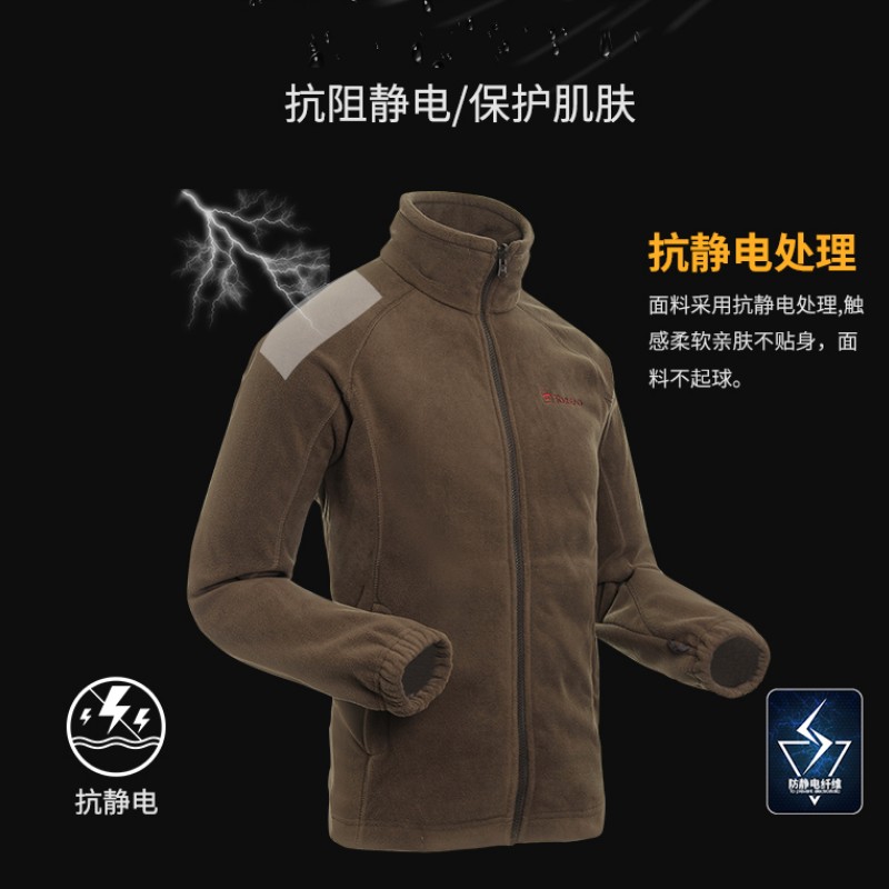 Toread 探路者 防泼水防风保暖 男式三合一冲锋衣两件套 TAWB91694 双重优惠折后￥299包邮（￥599-310）2色可选