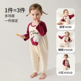 Детская летняя тонкая пижама, хлопковый детский лонгслив, костюм мальчика цветочника, спальный мешок